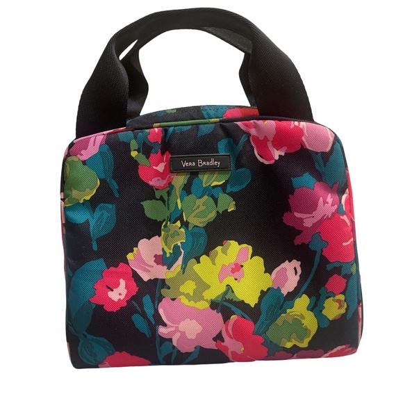 Vera Bradley Handbags - 🌸 Vera Bradley Lunch Box - Vibrant Floral Print - Insulated!